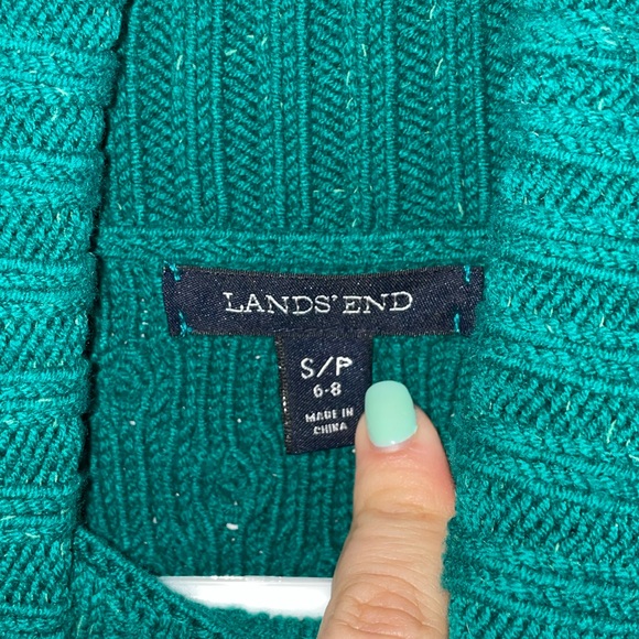 Lands’ End Knit Turtleneck - Picture 2 of 3